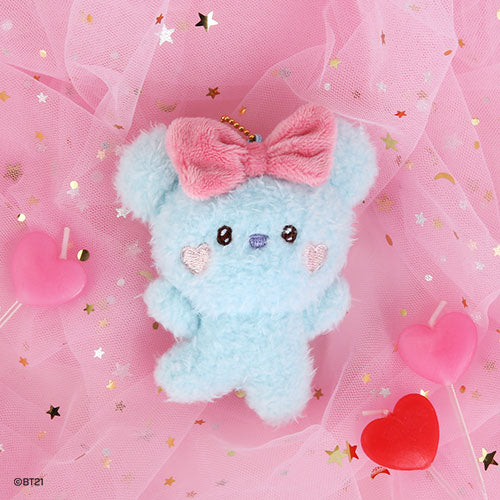 BT21 MININI PLUSH KEYRING [ LOVELY ]