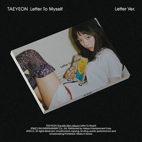 태연 | TAEYEON 6TH MINI ALBUM [ LETTER TO MYSELF ] LETTER VER.