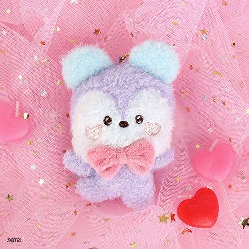 BT21 MININI PLUSH KEYRING [ LOVELY ]