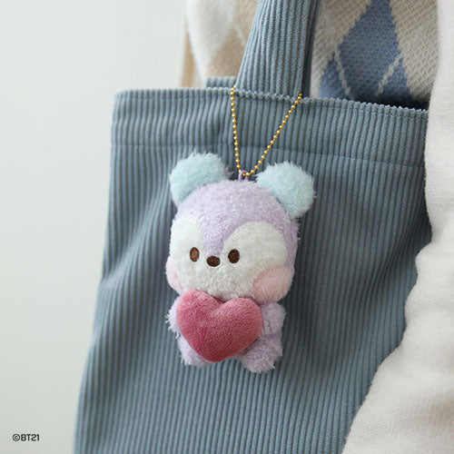 BT21 MININI PLUSH KEYRING [ HEART ]