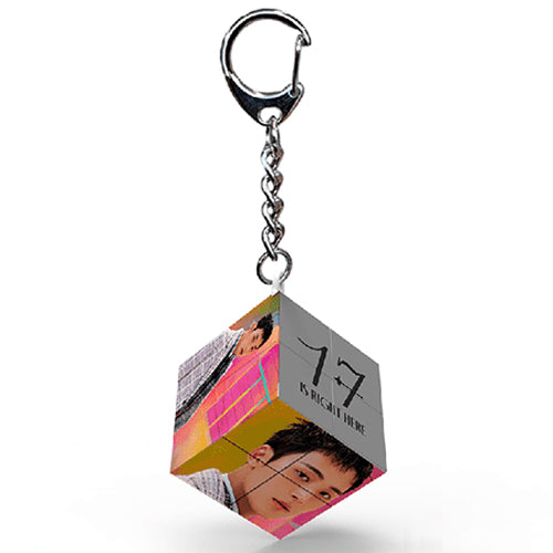 SEVENTEEN MINI CUBE KEYRING [ 17 RIGHT HERE ]