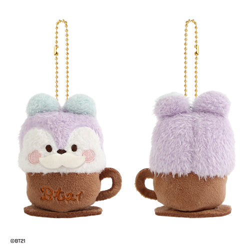 BT21 PLUSH KEYRING [ LATTE ]