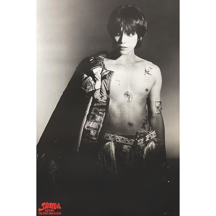 태용 | TAEYONG | 1ST MINI ALBUM [ SHALALA ] | (THORN VER. B) POSTER ONLY