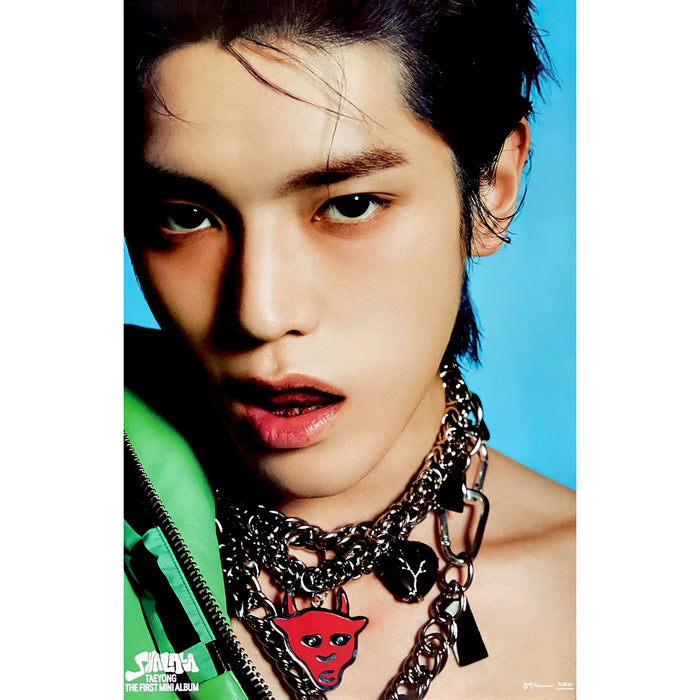 태용 | TAEYONG | 1ST MINI ALBUM [ SHALALA ] | (COLLECTOR VER. B) POSTER ONLY