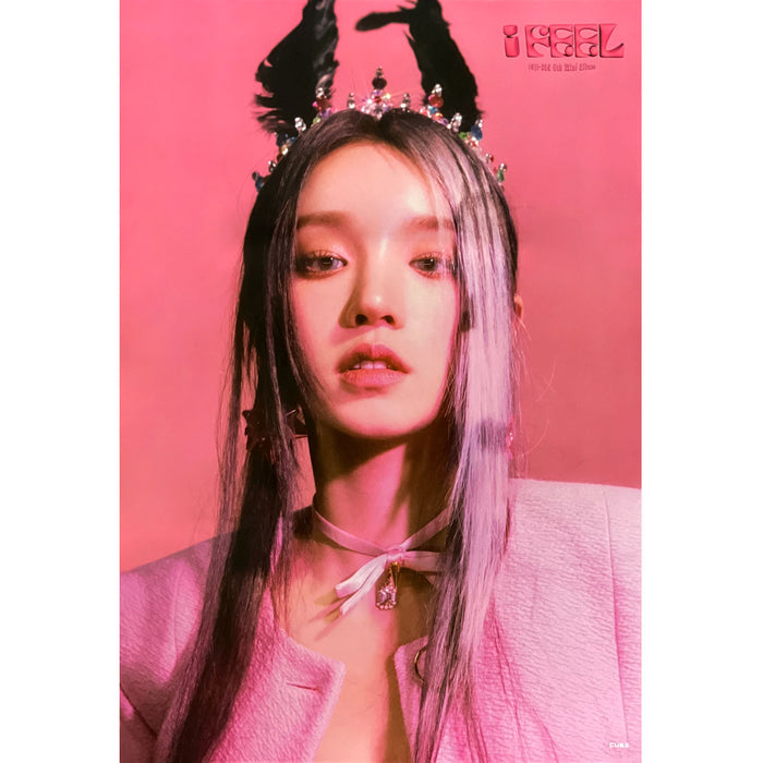 (여자) 아이들 | (G)I-DLE | 6TH MINI ALBUM [ I FEEL ] | (YUQI VER.) POSTER ONLY