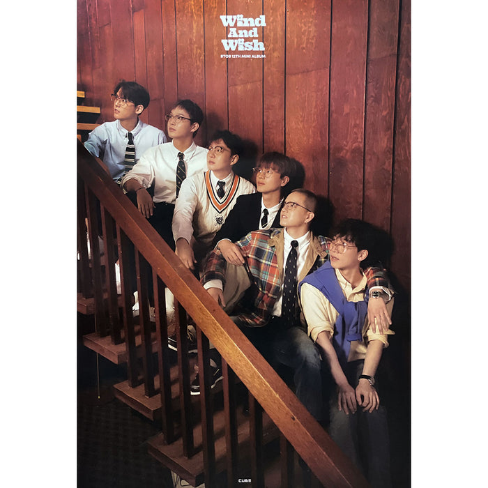 비투비 | BTOB | 12TH MINI ALBUM [ WIND AND WISH ] | (WIND VER.) POSTER ONLY