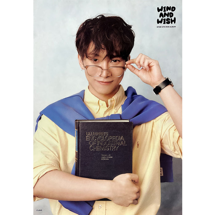 비투비 | BTOB | 12TH MINI ALBUM [ WIND AND WISH ] | (EUNKWANG VER.) POSTER ONLY