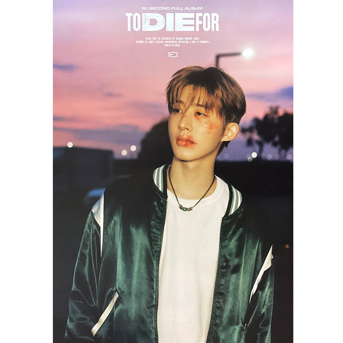 비아이 | B.I | 2ND FULL ALBUM [ TO DIE FOR ] | (DIE FOR LOVE VER.) POSTER ONLY