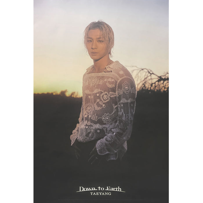 태양 | TAEYANG | EP ALBUM [ DOWN TO EARTH ] | POSTER ONLY