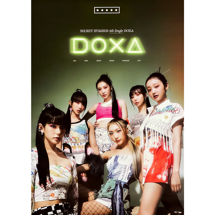 시크릿 넘버 | SECRET NUMBER | 6TH SINGLE ALBUM [ DOXA ] | POSTER ONLY