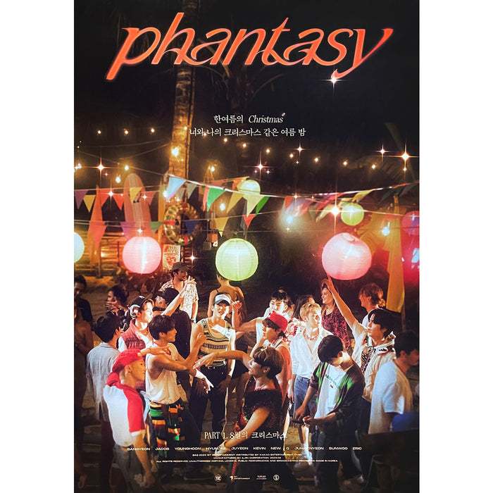 더보이즈 | THE BOYZ | 2ND ALBUM [ PHANTASY PT.1 CHRISTMAS IN AUGUST ] | (HOLIDAY VER.) POSTER ONLY