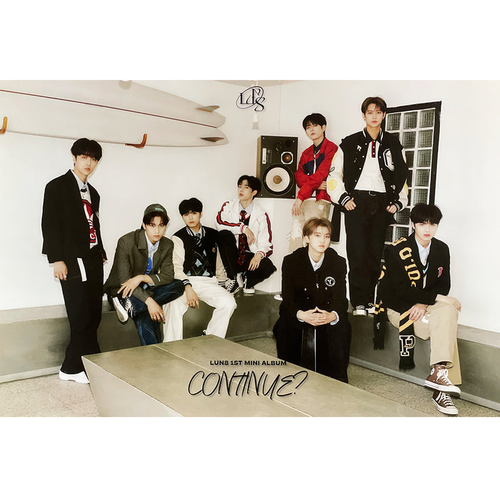 루네이트 | LUN8 | 1ST MINI ALBUM [ CONTINUE? ] | (VER. C) POSTER ONLY