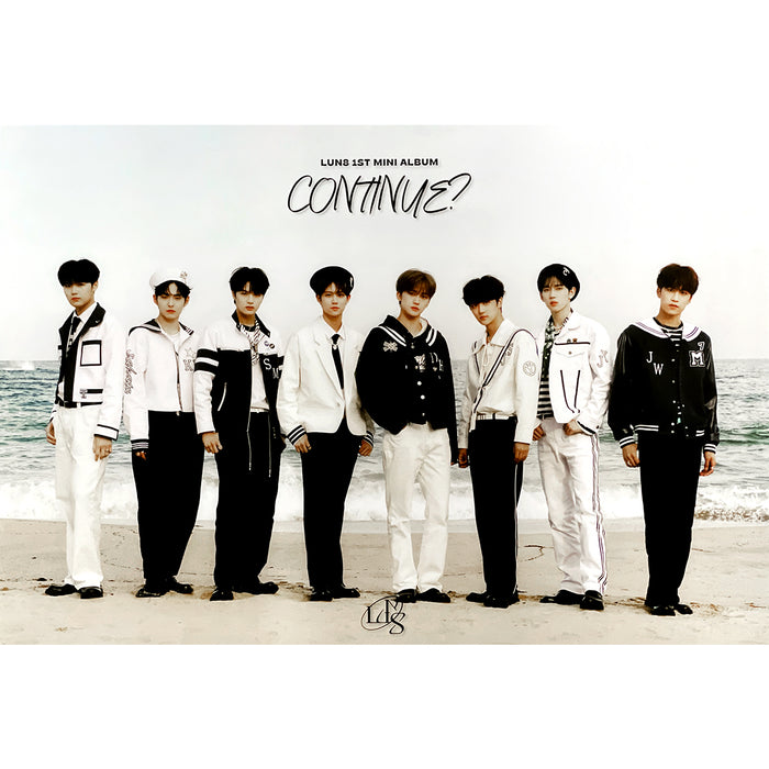 루네이트 | LUN8 | 1ST MINI ALBUM [ CONTINUE? ] | (VER. D) POSTER ONLY