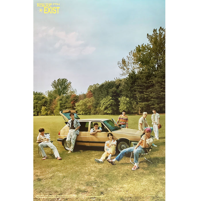 엑소 | EXO | 7TH ALBUM [ EXIST ] | (O VER.) POSTER ONLY