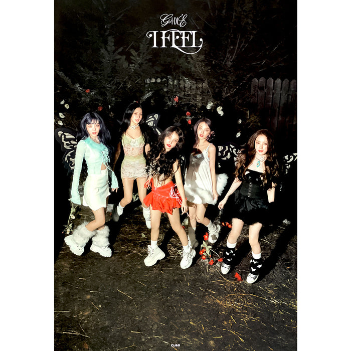 (여자) 아이들 | (G)I-DLE | 6TH MINI ALBUM [ I FEEL ] | (BUTTERFLY VER.) POSTER ONLY