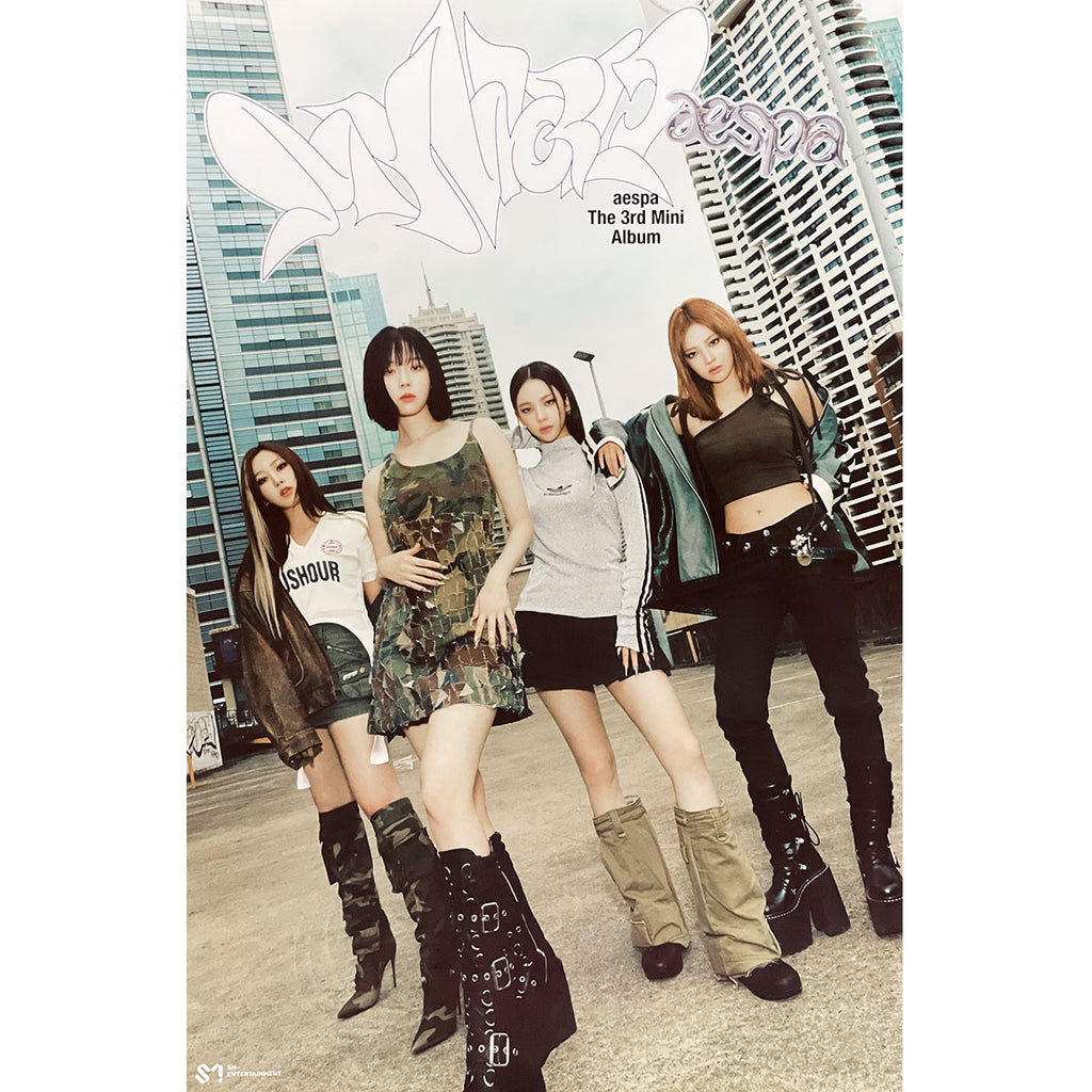 에스파 | aespa | 3rd mini album [ my world ] | (tabloid ver. a) poster only