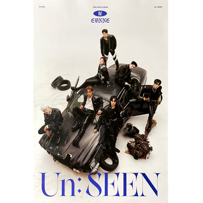 이븐 | EVNNE | 2ND MINI ALBUM [ UN:SEEN ] | (RASCAL VER.) POSTER ONLY