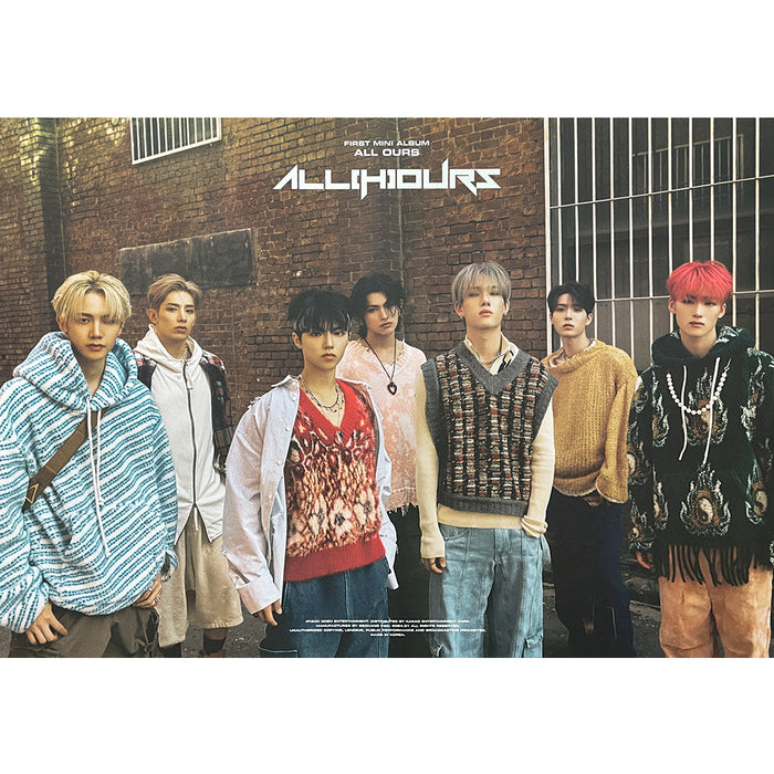 올아워즈 | ALL(H)OURS | 1ST MINI ALBUM [ ALL OURS ] | (DAY VER.) POSTER ONLY