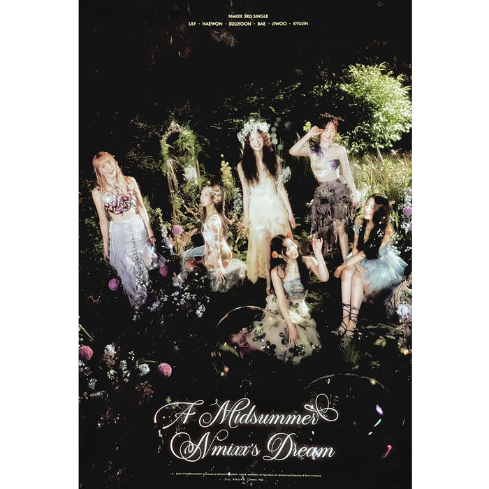 엔믹스 | NMIXX | 3RD SINGLE ALBUM [ A MIDSUMMER NMIXX'S DREAM ] | (FOREST VER.) POSTER ONLY