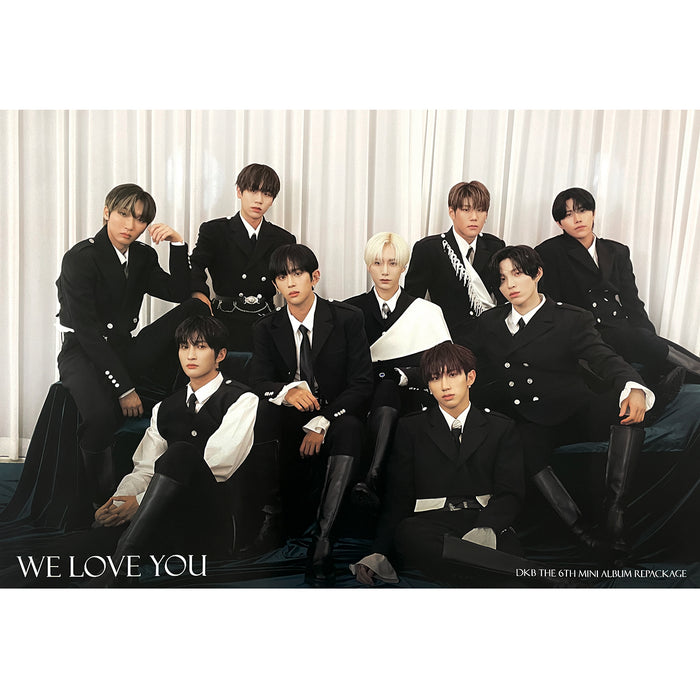 다크비 | DKB | 6TH MINI REPACKAGE ALBUM [ WE LOVE YOU ] | (NIGHT VER.) POSTER ONLY