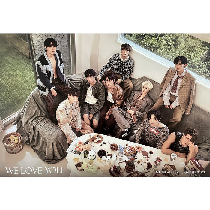 다크비 | DKB | 6TH MINI REPACKAGE ALBUM [ WE LOVE YOU ] | (DAY VER.) POSTER ONLY