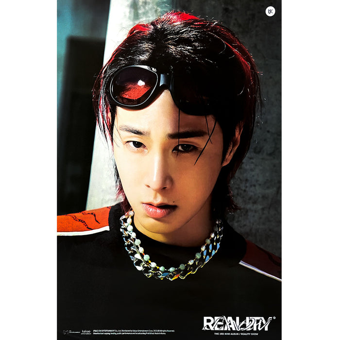 유노윤호 | U-KNOW | 3RD MINI ALBUM [ REALITY SHOW ] | (FAKE ZINE VER.) POSTER ONLY