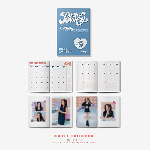 TWICE JAPAN [2025 SEASON'S GREETINGS] "BIRTHDAY365" + POB