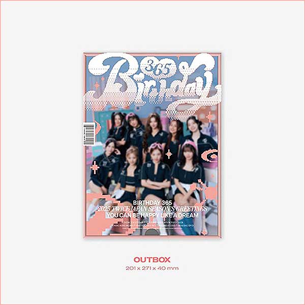 TWICE JAPAN [2025 SEASON'S GREETINGS] "BIRTHDAY365" + POB