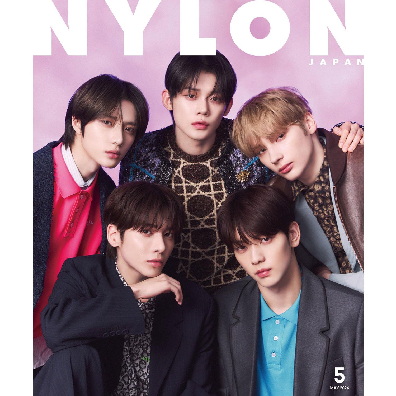 NYLON JAPAN 2024-05 [ TOMORROW X TOGETHER ] Regular Edition