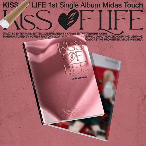 KISS OF LIFE 1ST SINGLE ALBUM [ MIDAS TOUCH ] PHOTOBOOK VER.