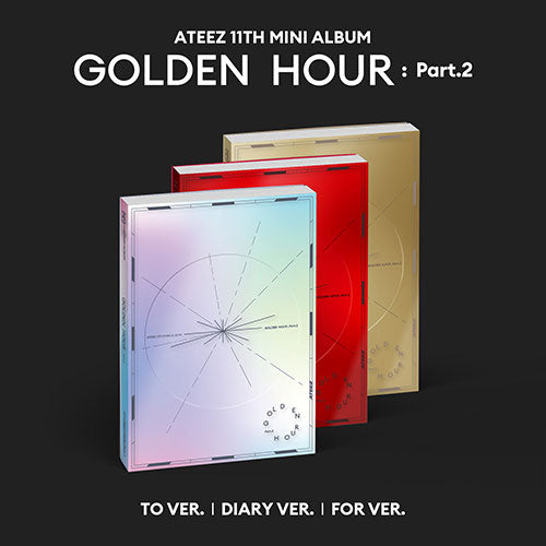 에이티즈 | ATEEZ 11TH MINI ALBUM [ GOLDEN HOUR : PART.2 ] +POB