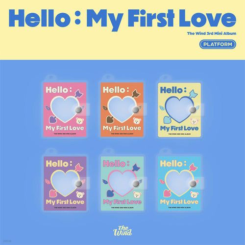 THE WIND 3RD MINI ALBUM [ HELLO: MY FIRST LOVE ] PLATFORM VER.