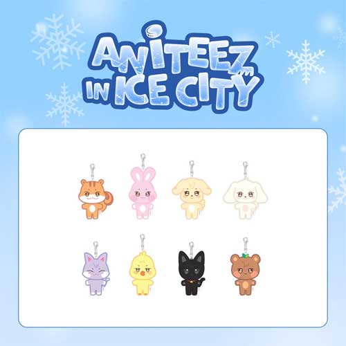 ATEEZxANITEEZ IN ICE CITY POP-UP MD [ PLUSH KEYRING ]