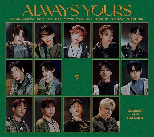 SEVENTEEN JAPAN BEST ALBUM [ALWAYS YOURS] Limited Edition / Type D