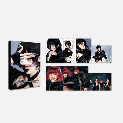 AESPA [  POSTCARD BOOK ] THE 5TH MINI ALBUM  WHIPLASH  OFFICIAL MD