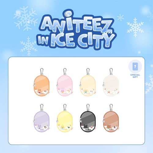 ATEEZxANITEEZ IN ICE CITY POP-UP MD [ PVC POUCH KR Ver. ] + 1 MATCHING PHOTOCARD