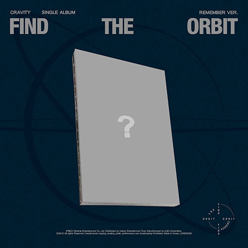 CRAVITY SINGLE ALBUM [ FIND THE ORBIT ] REMEMBER VER.