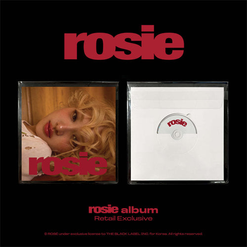 로제| ROSÉ ROSE FIRST STUDIO ALBUM [ ROSIE ] Retail Exclusive