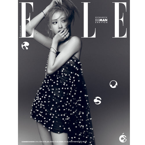 엘르 | ELLE 2023-6 [ ROSE ] + ELLE MEN BOOKINBOOK ( ENHYPEN )