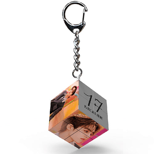 SEVENTEEN MINI CUBE KEYRING [ 17 RIGHT HERE ]