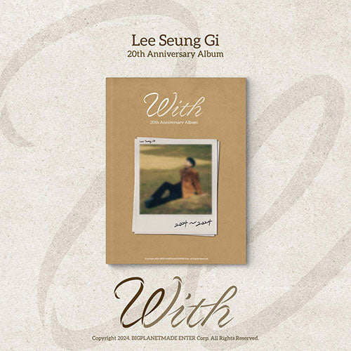 이승기 | LEE SEUNGGI 20TH ANNIVERSARY ALBUM [ WITH ]