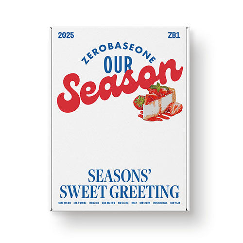 ZEROBASEONE 2025 SEASON'S GREETINGS [ OUR SEASON ]+ PHOTOCARD SET