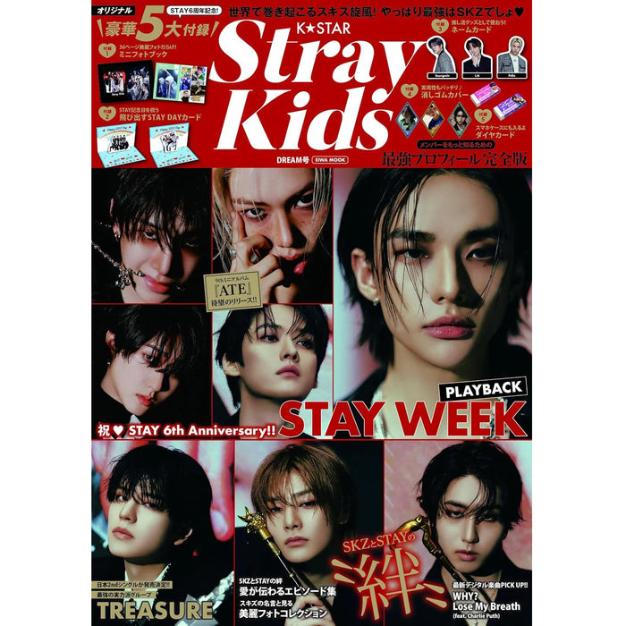 K STAR STRAY KIDS DREAM ISSUE (EIWA MOOK) JAPAN MAGAZINE