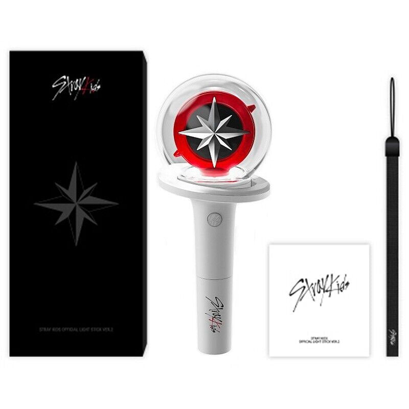  Stray Kids Official Light Stick - Signature Concert Tour Glow  Stick KPOP Ver 2 : Sports & Outdoors