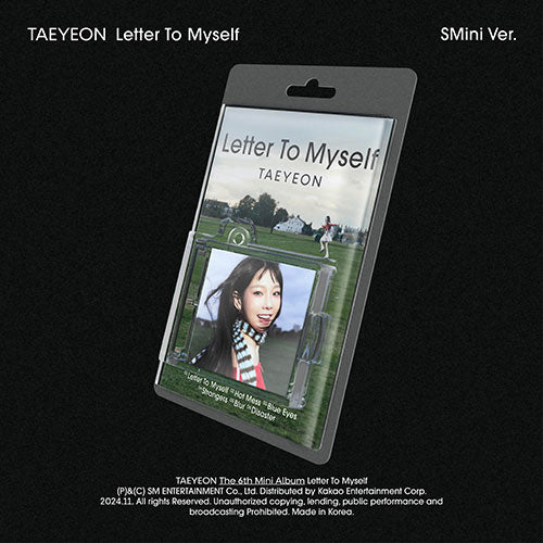 태연 | TAEYEON 6TH MINI ALBUM [ LETTER TO MYSELF ] SMINI VER.