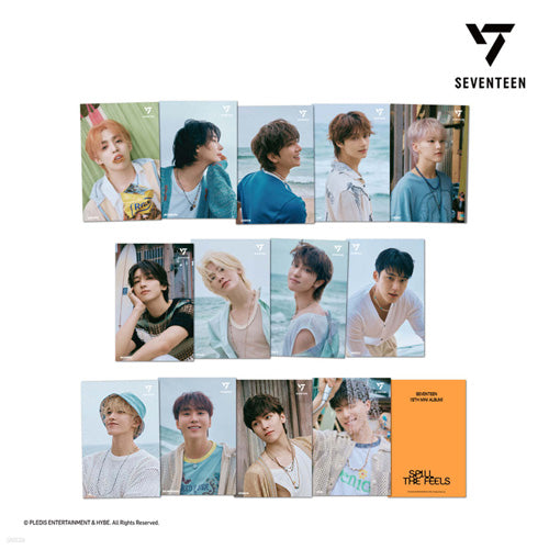 SEVENTEEN [ SPILL THE FEELS ] 3D LENTICULAR POSTCARD SET