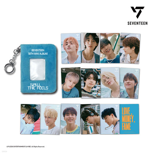 SEVENTEEN [ SPILL THE FEELS ] 3D LENTICULAR MINI CARD&BINDER