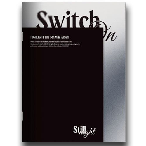 하이라이트 | HIGHLIGHT 5TH MINI ALBUM [ SWITCH ON ] PHOTOBOOK VER.