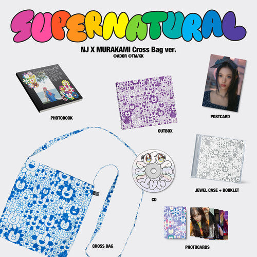 NEWJEANS 'Supernatural' NJ X MURAKAMI (Cross Bag Ver.) [US RELEASE]