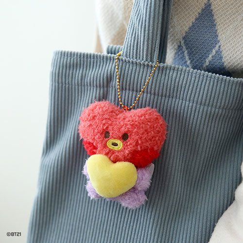 BT21 MININI PLUSH KEYRING [ HEART ]